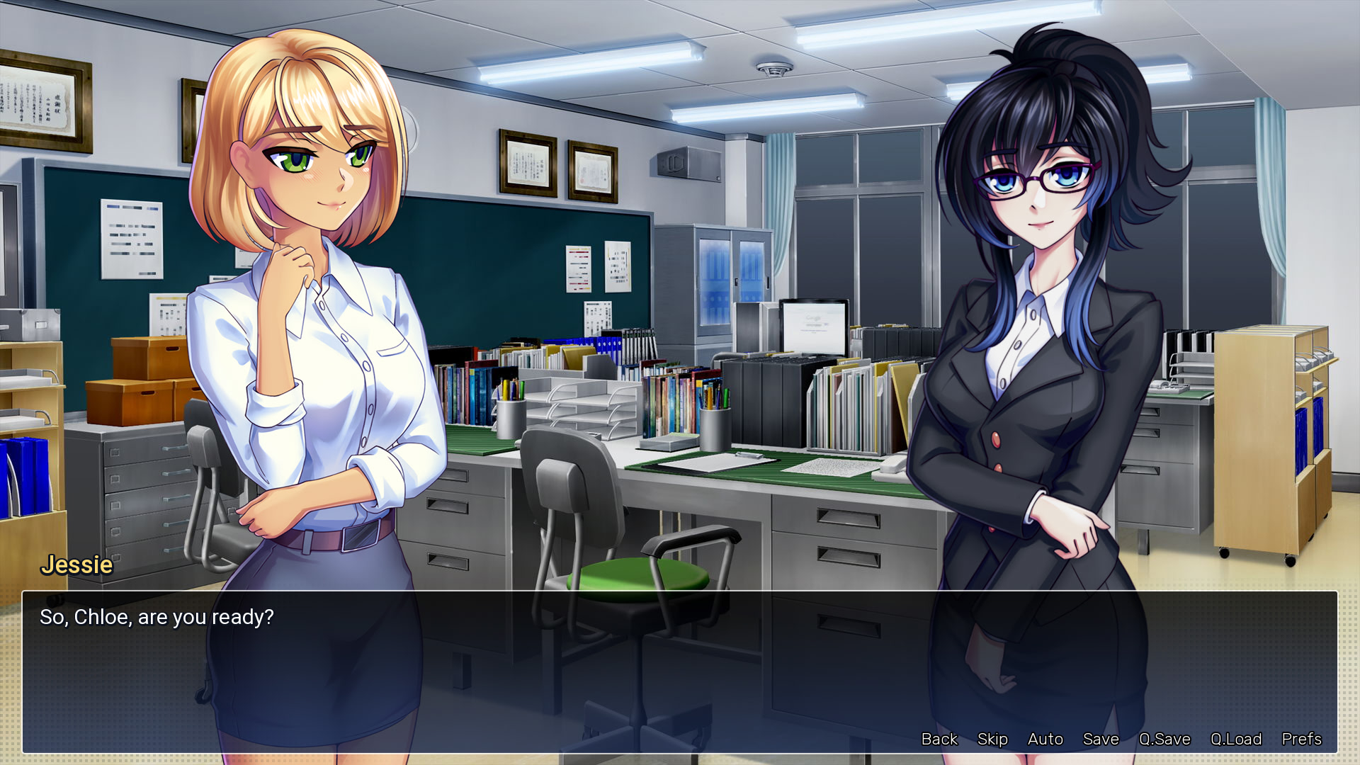 Office Girls and Games