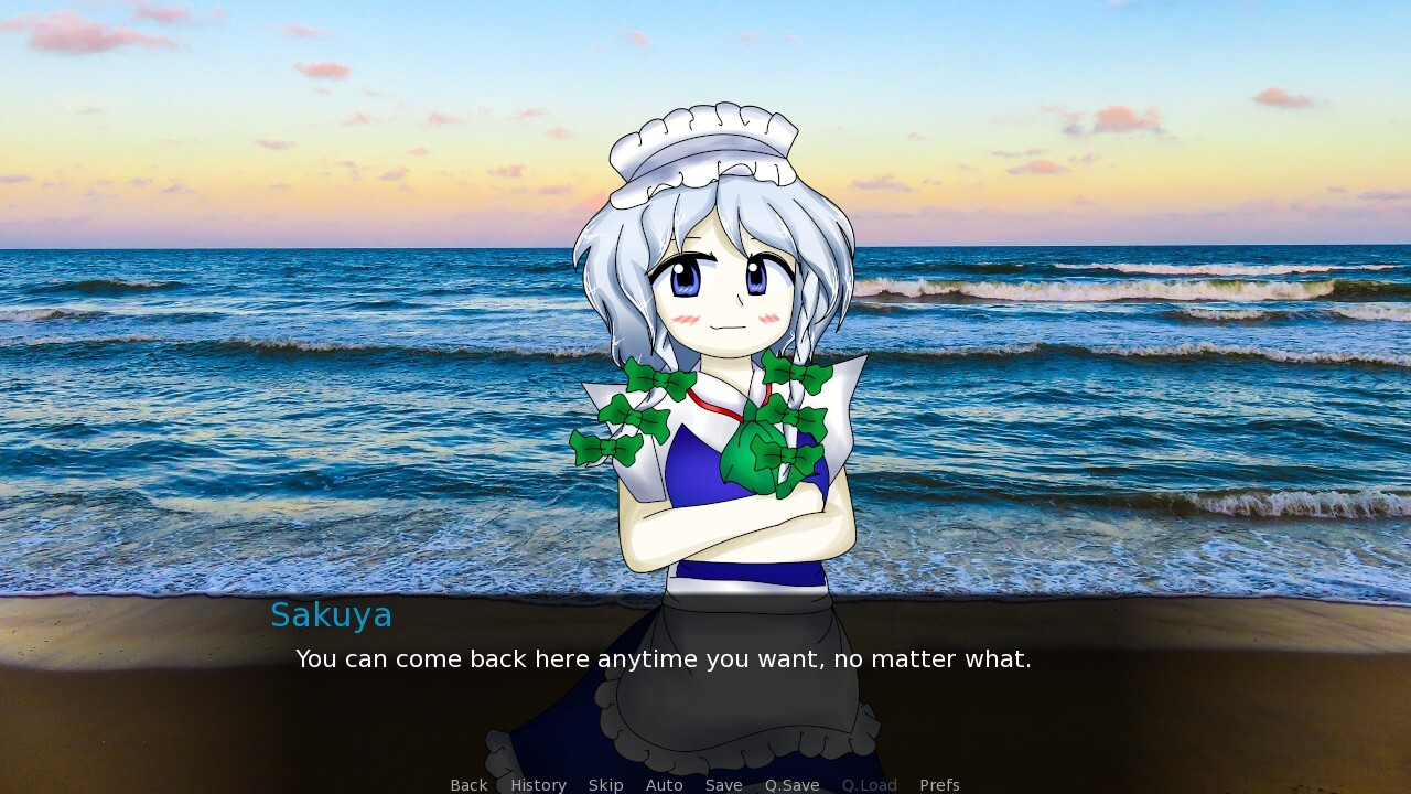 Sakuya Izayoi Gives You Advice And Dabs
