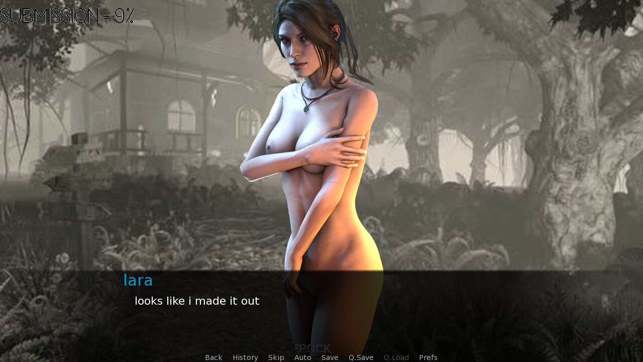 lara croft: an obedient slave