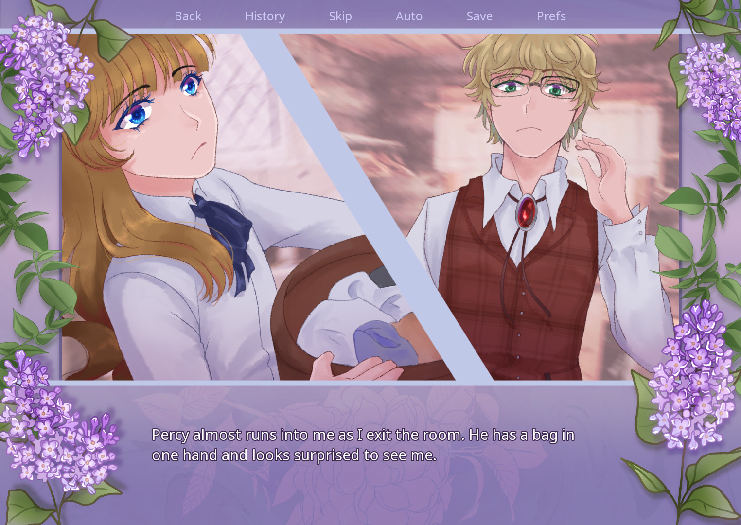 Lilacs in the Breeze