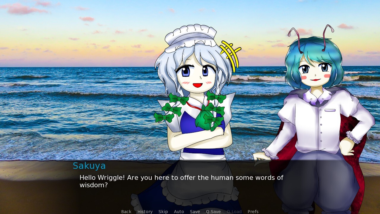 Sakuya Izayoi Gives You Advice And Dabs