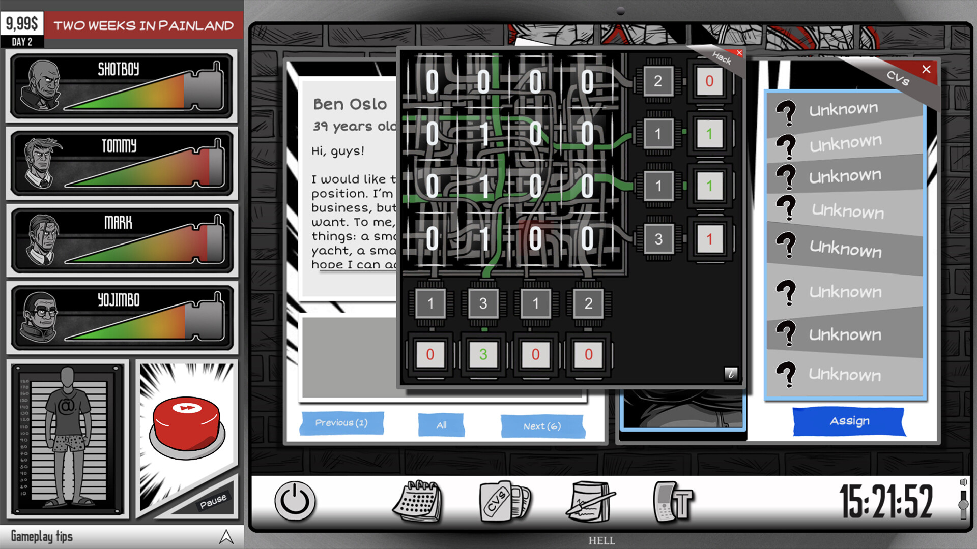 Two Weeks in Painland