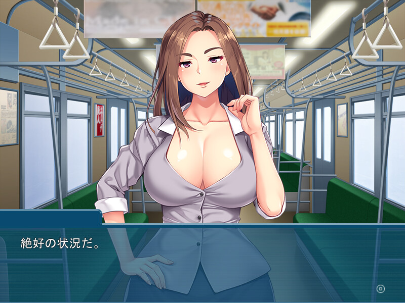 음탕한 숙녀 에로리스트 ～만원 전철에서 남편 몰래 타인의 막대기 짜내기～