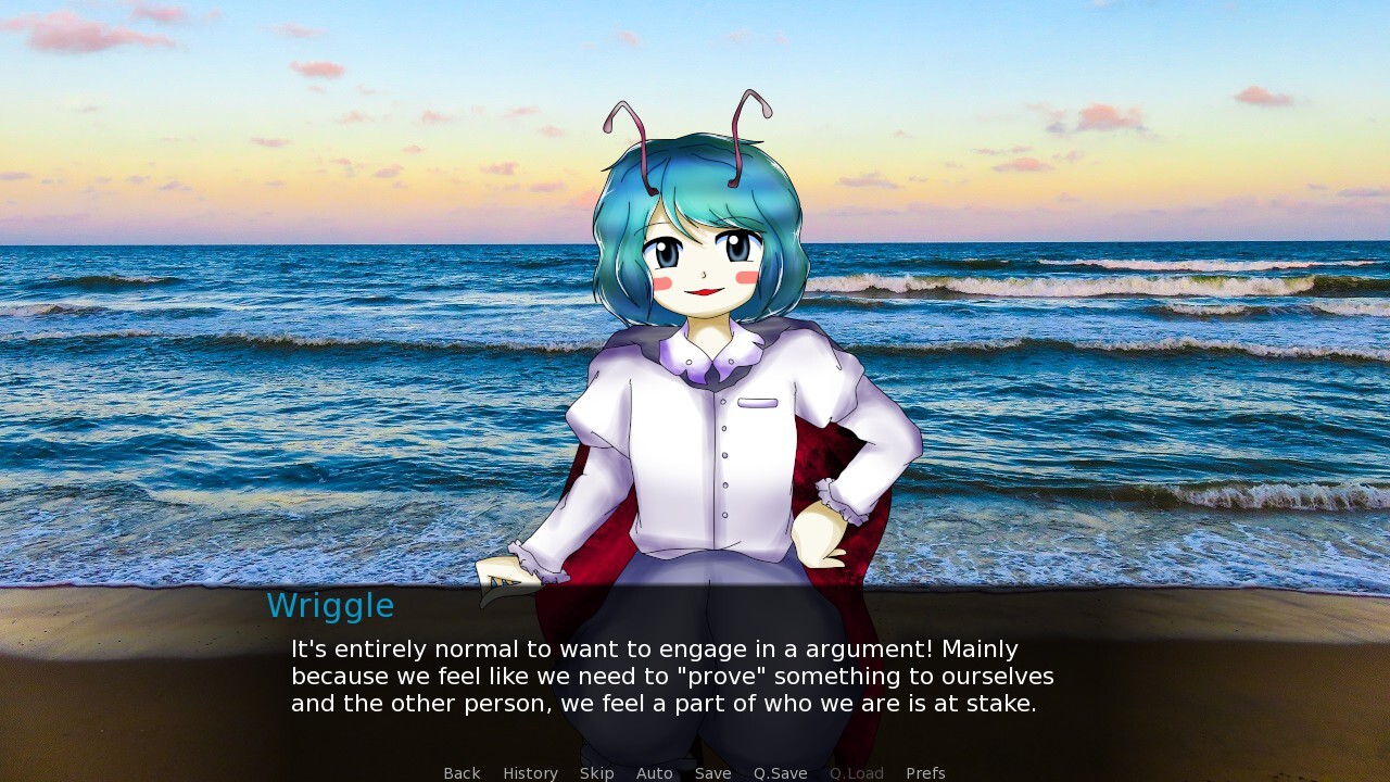 Sakuya Izayoi Gives You Advice And Dabs