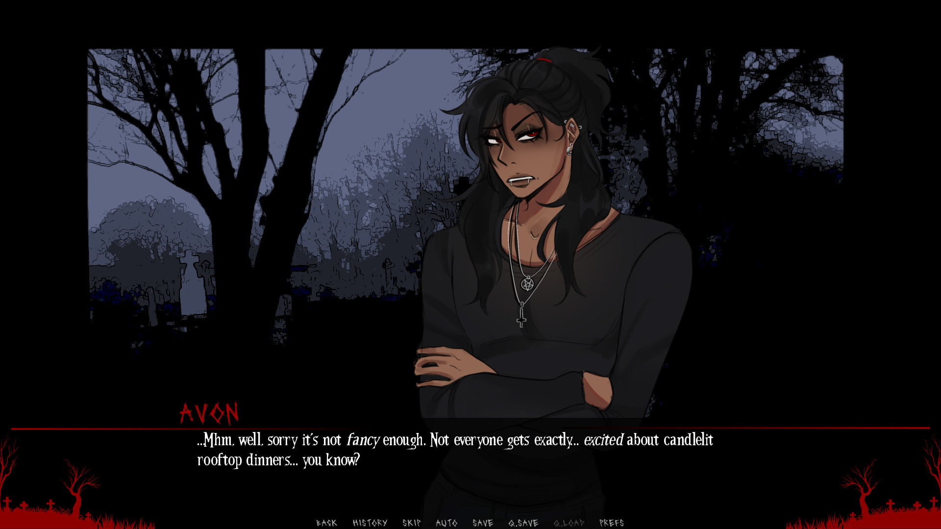 Date at the Cemetery