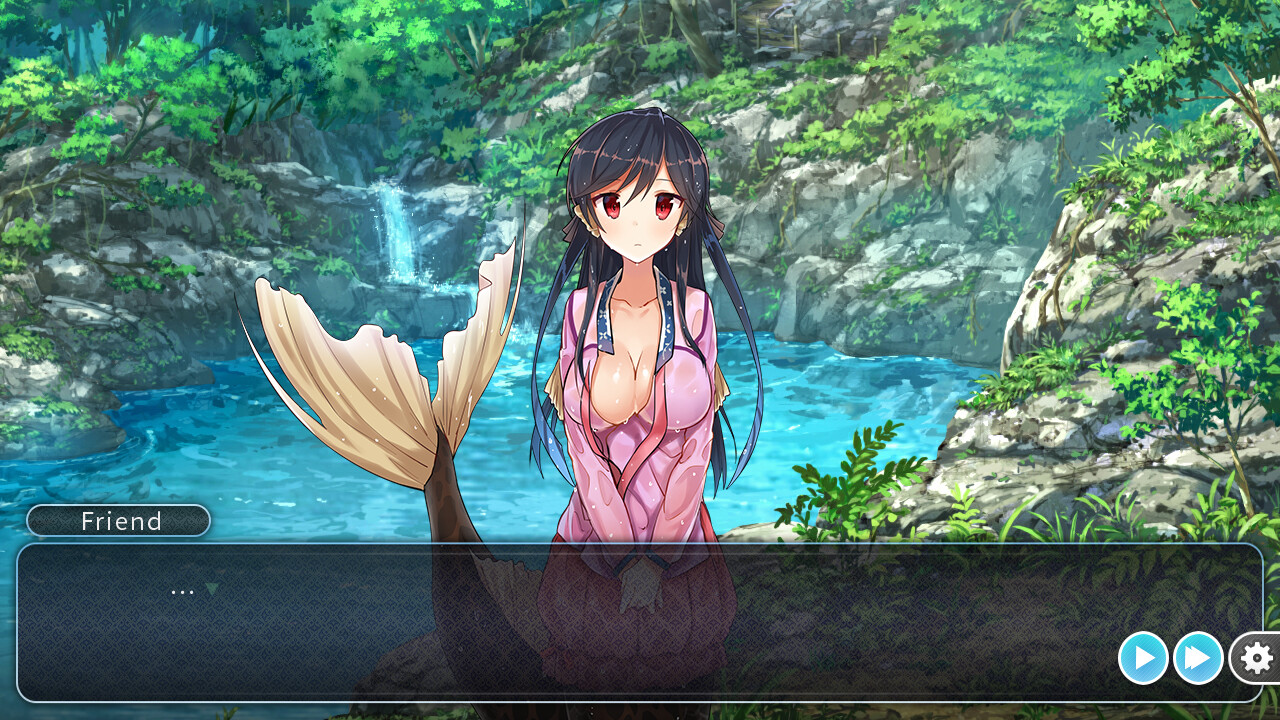 방구석에 인어아가씨