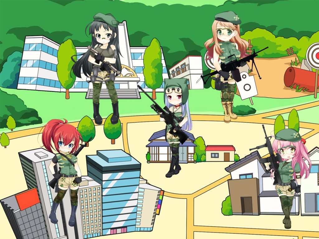 세키사바! ～사립 세키가하라 학원 여자 서바이벌 게임부～