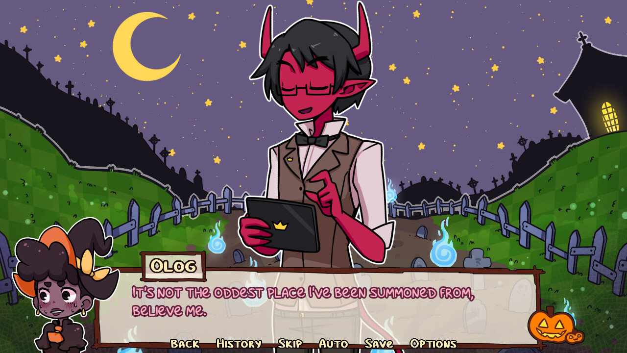 First Kiss at a Spooky Soiree