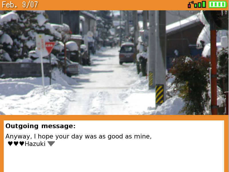 Cell Phone Love Letter