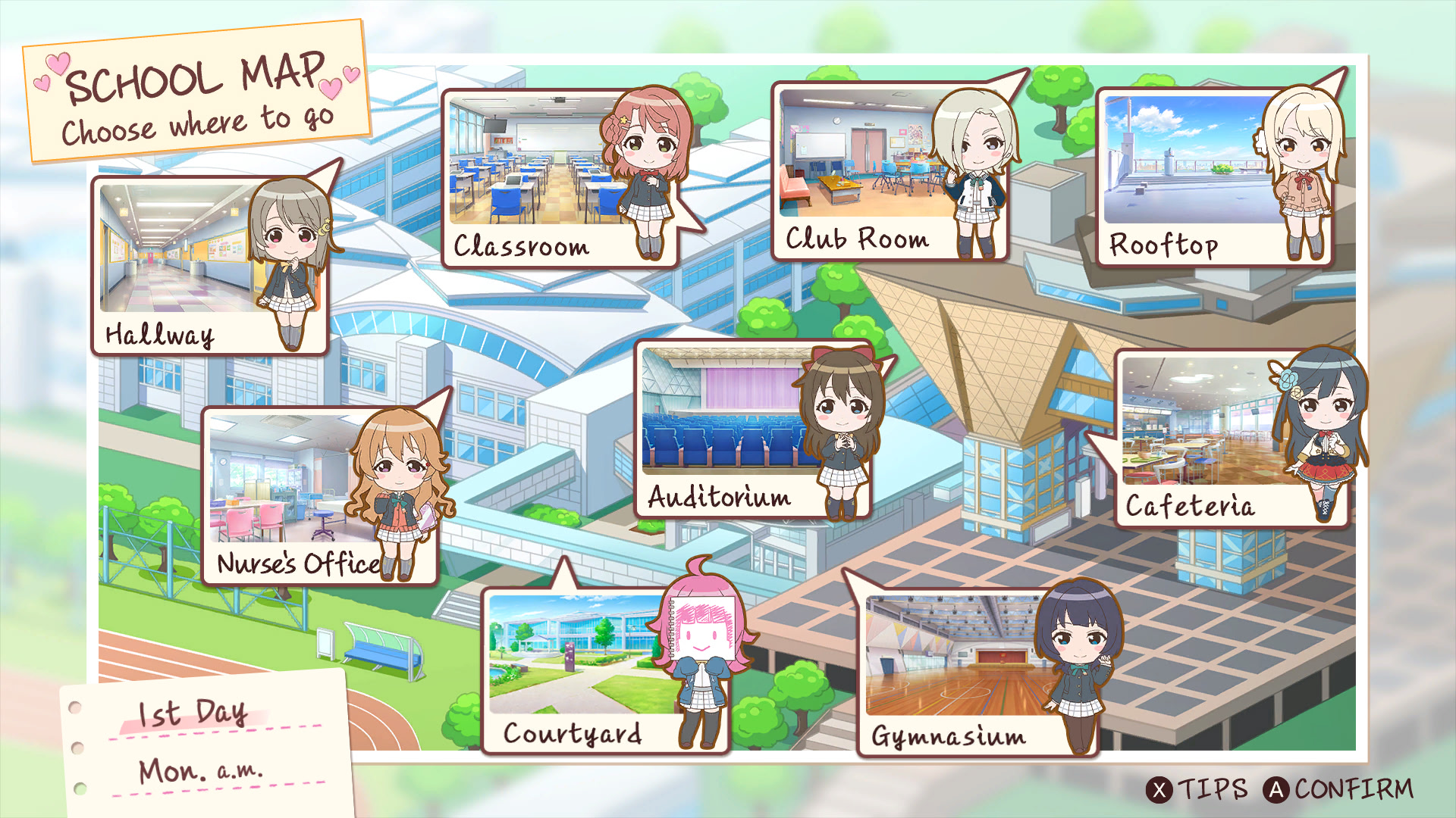 러브라이브! 니지가사키 학원 스쿨 아이돌 동호회 토키메키의 미래지도