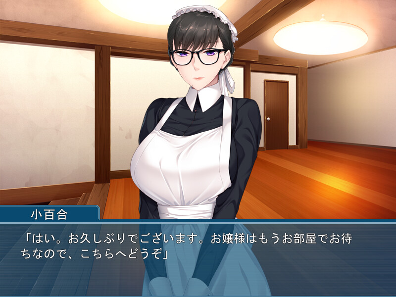 수수한 시녀 씨의 업무 섹스 ~아가씨를 대신해 상대해 드립니다~