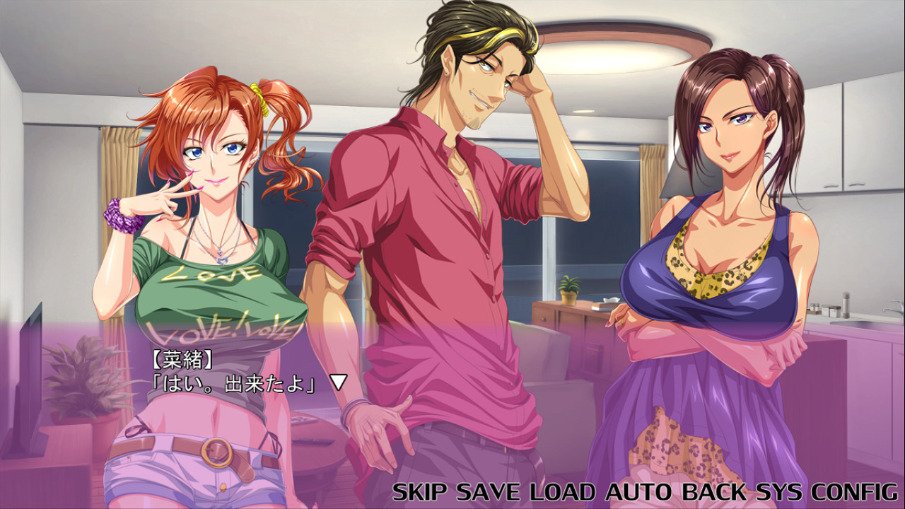 전직 양아치 아내와 갸루 딸내미