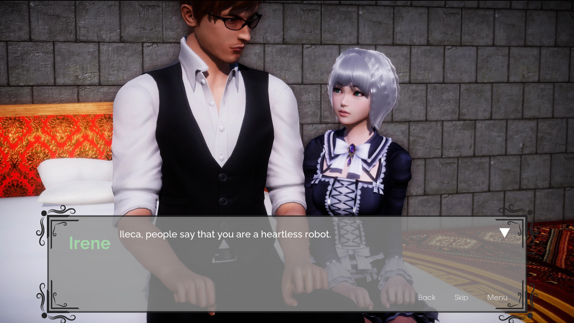 V.I.R.T.U.E.S. What-If scenario#4 -- Lady and The Butler