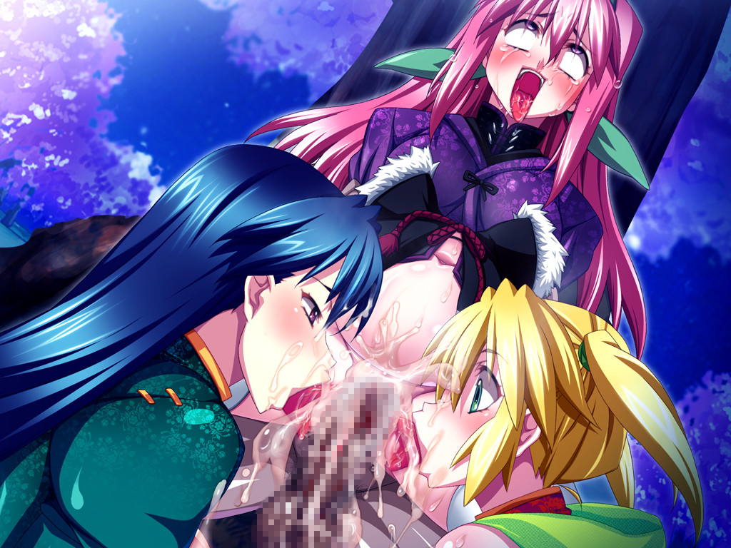 내 정액으로 삼국통일을 해버리는 이야기 ～유비·관우·장비, 도원결의로 자매덮밥 선언!～