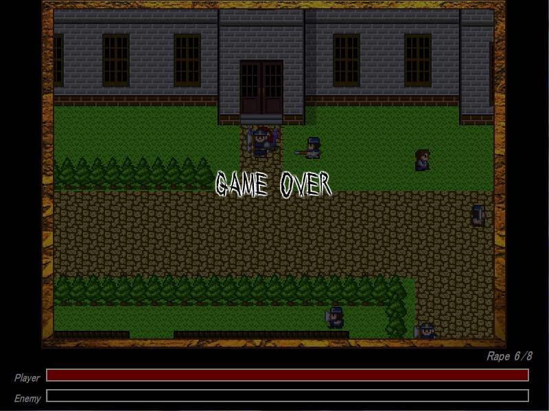 촉수가 되어 마을을 습격하고 여자아이를 능욕하는 게임