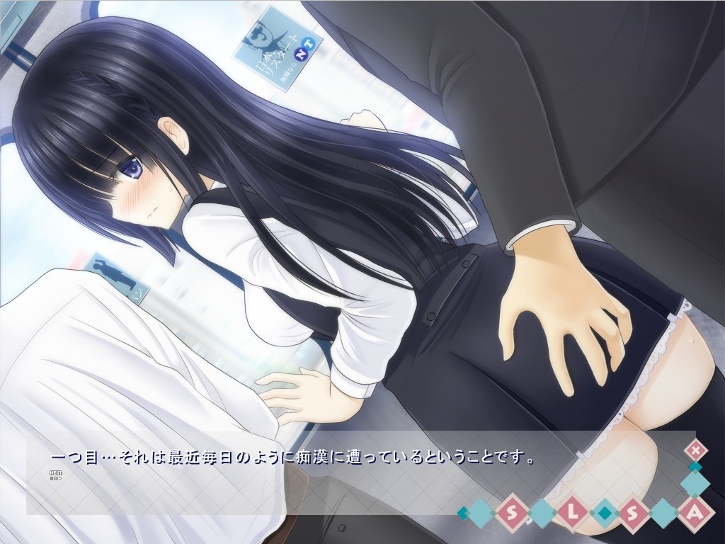 흑발 거유 위원장의 치한 당하기 일기