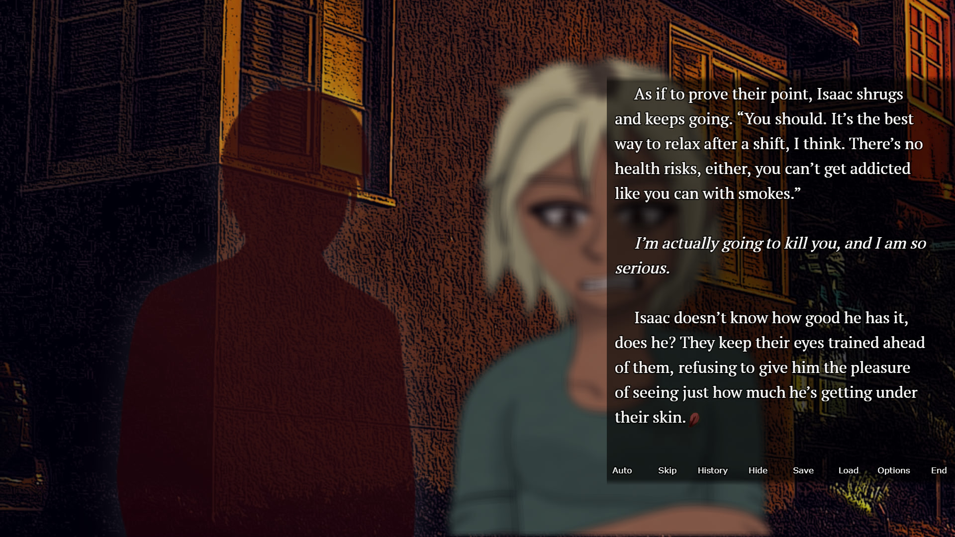 Veins Like Tapeworms