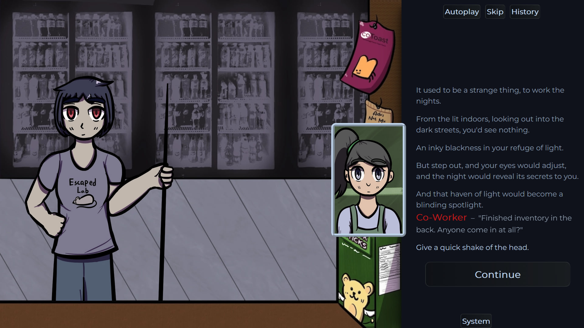 Night Shifts in Silence