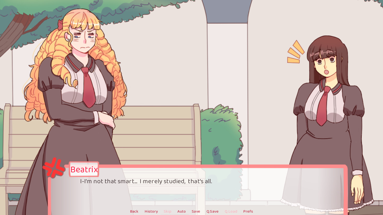 I Want to Pursue the Mean Side Character!