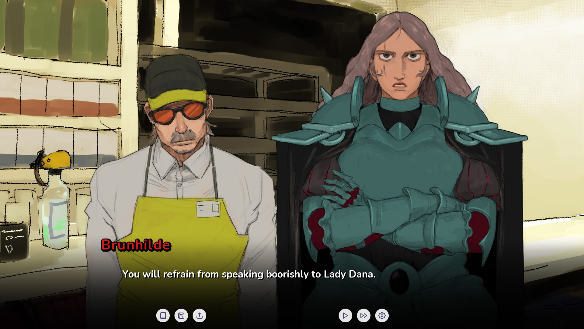 taking my Dark Knight Girlfriend to the corner store