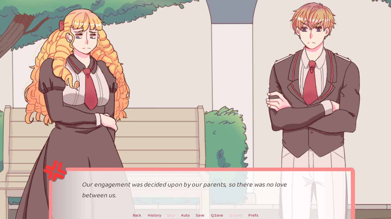 I Want to Pursue the Mean Side Character!