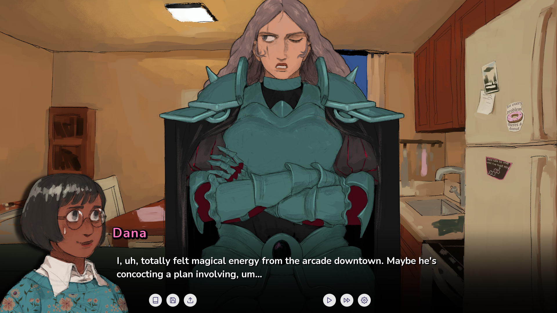 taking my Dark Knight Girlfriend to the corner store