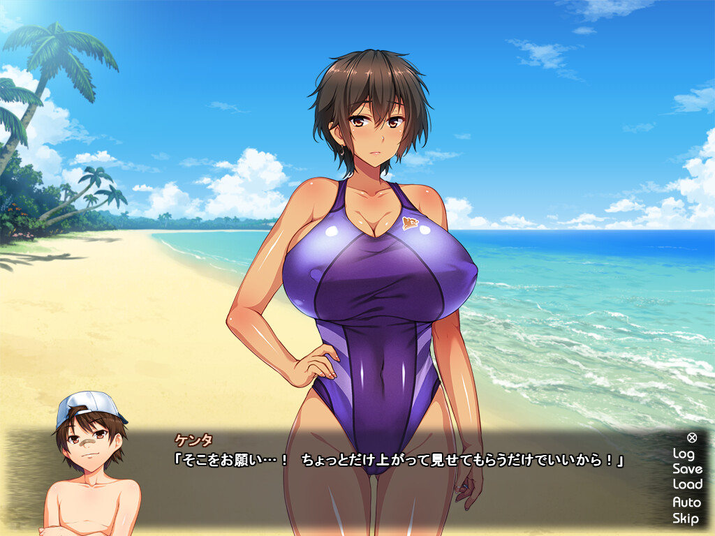 언니 헌터즈! 우리를 흥분시키는 언니들이 나쁜 거야! 상여름 비치 편