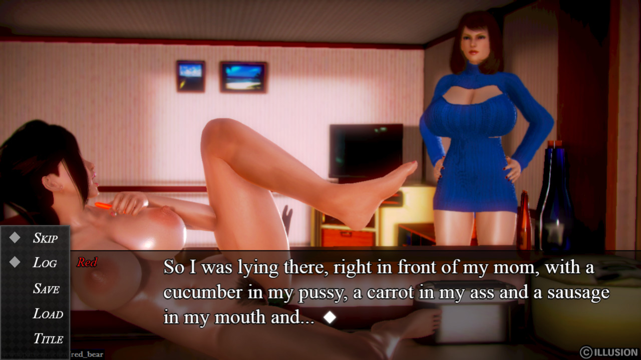 Little Red Riding the Wood