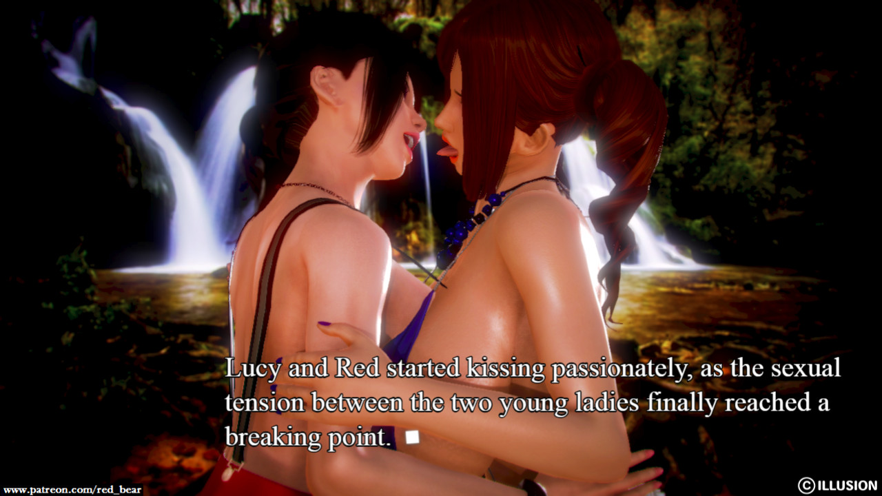 Little Red Riding the Wood