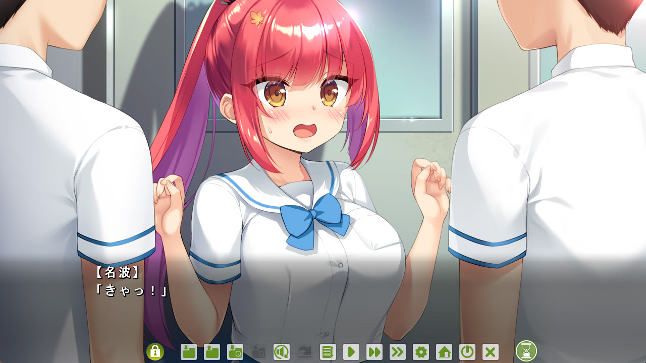 선배가 내 망상에 동인지(도진)를 한다?! ～바디터치 주의보～