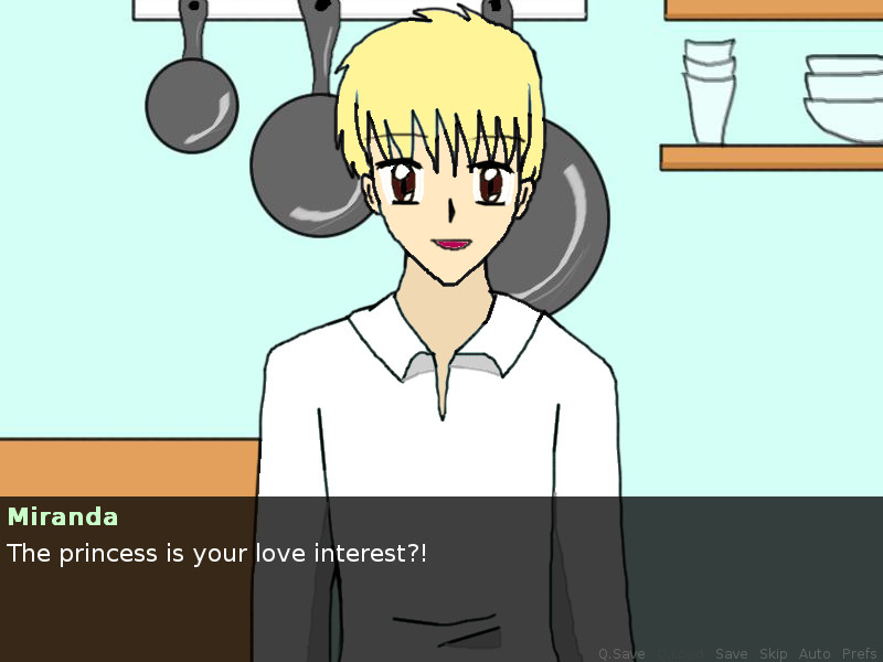 Miranda, Princess at Heart