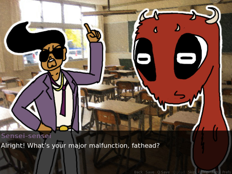 Kokoro no Doki Doki Senpai??: Milky Pantsu Adventure