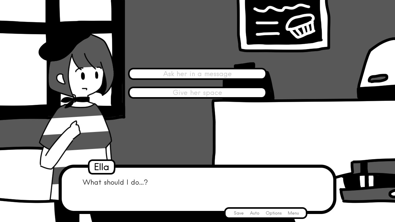 two girls make a game