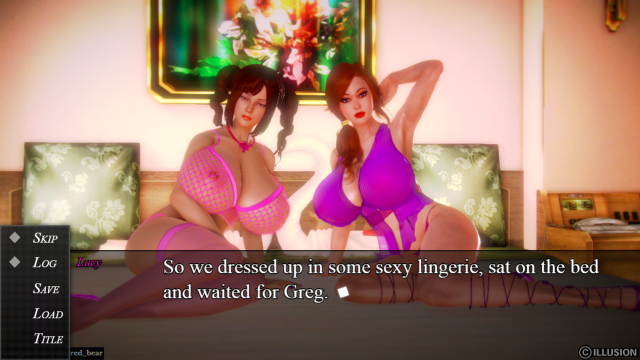 Little Red Riding the Wood