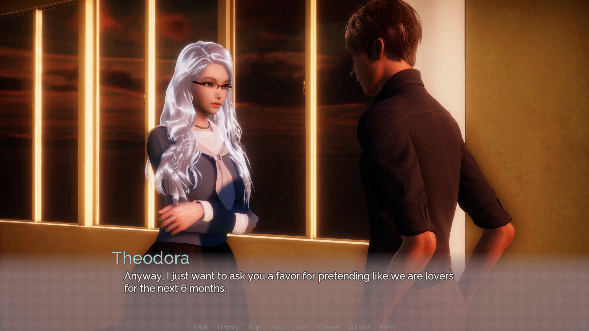 V.I.R.T.U.E.S. Extra Chapter -- Theodora's Lie