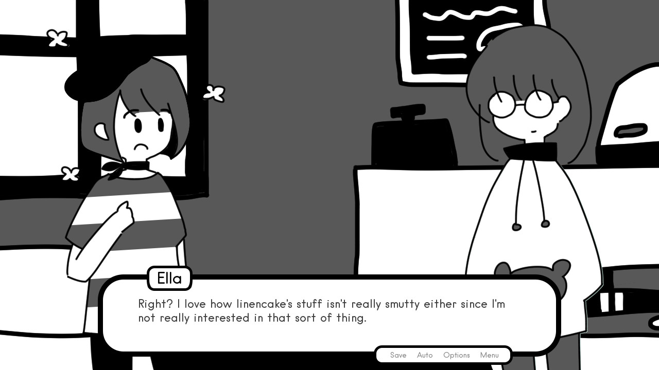 two girls make a game