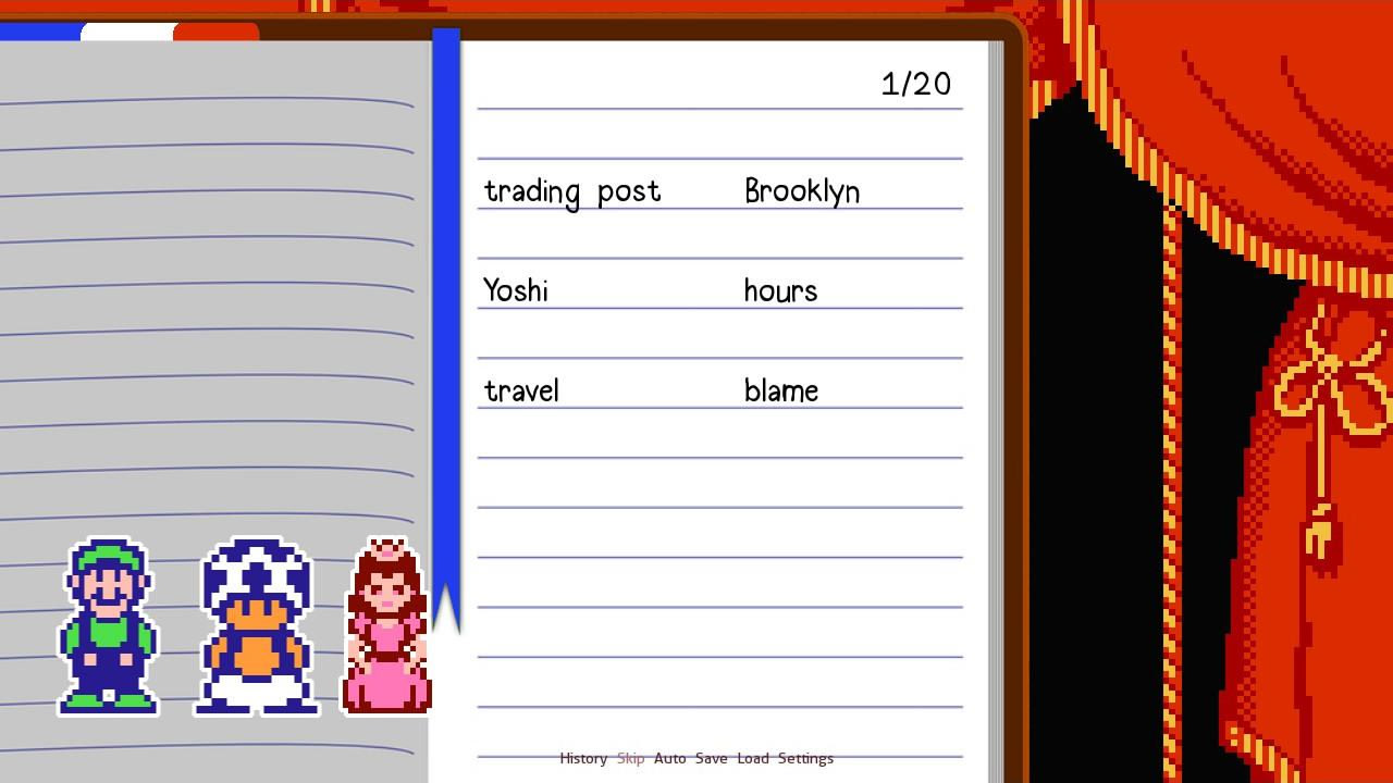 The Super Mario Bros. Super Literature Club!