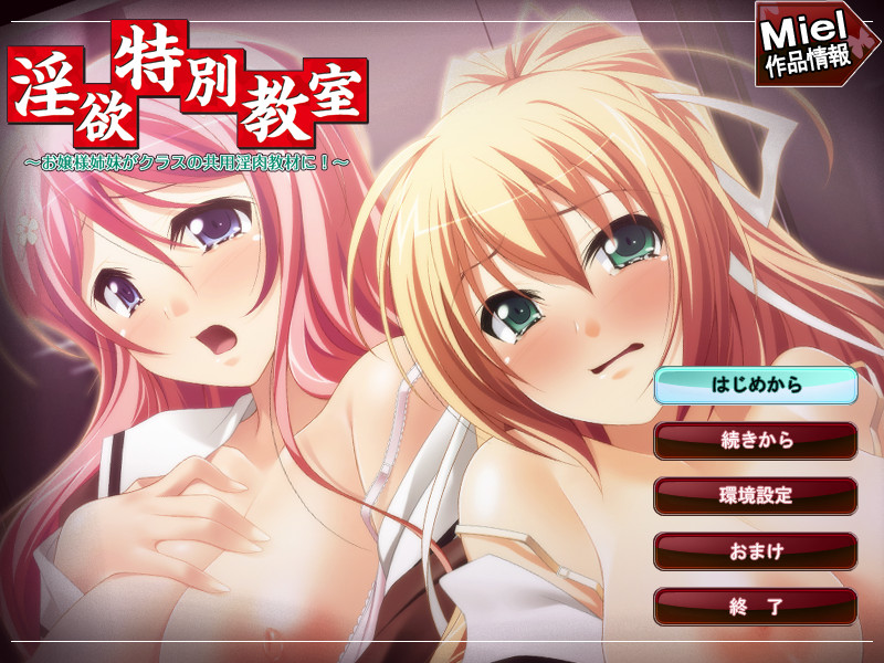음욕 특별 교실～아가씨 자매가 클래스의 공용 음육 교재에! ~