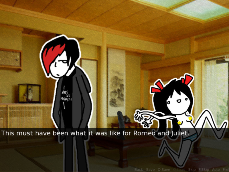 Kokoro no Doki Doki Senpai??: Milky Pantsu Adventure