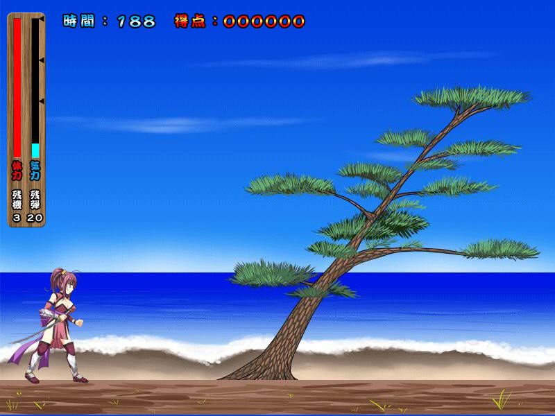 음란하게 멸살! 분홍빛 쿠노이치 인법첩♪ ～료칸 장군의 음봉!?～