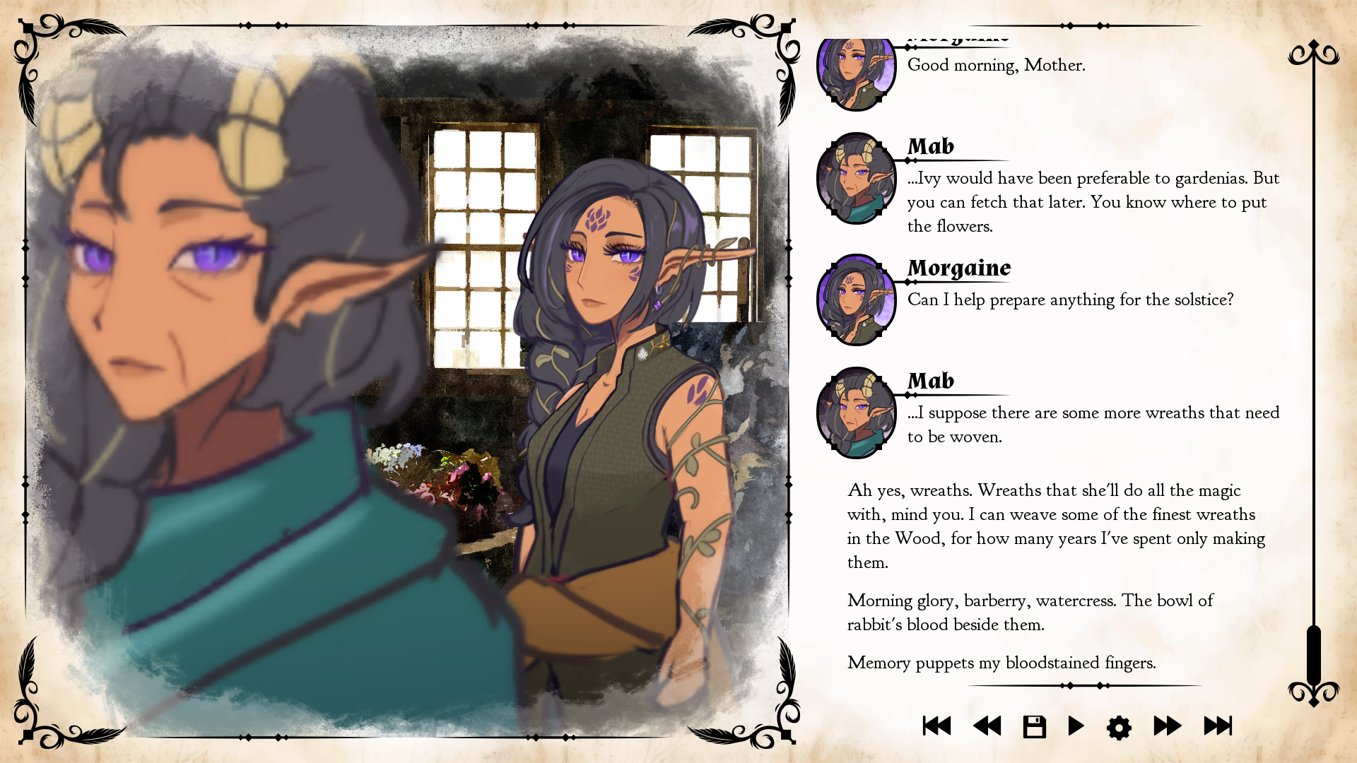 On Wings Bringing Sleep