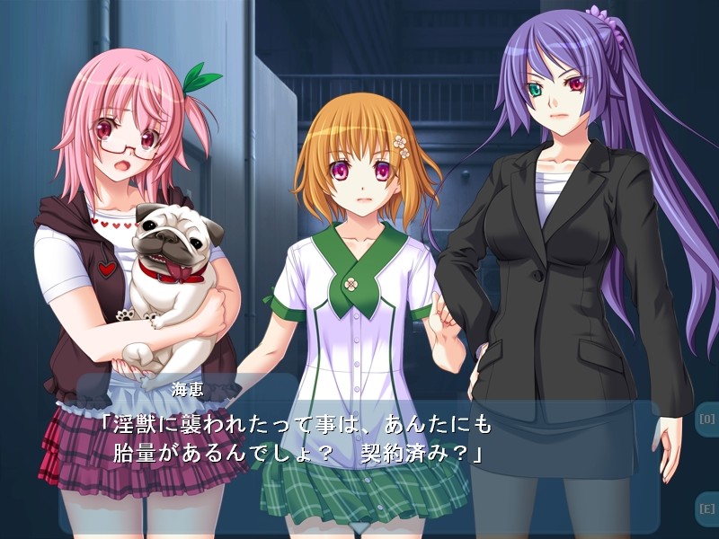 신음수(神淫獣) ～몸을 바쳐 누구를 위해 싸우는가～