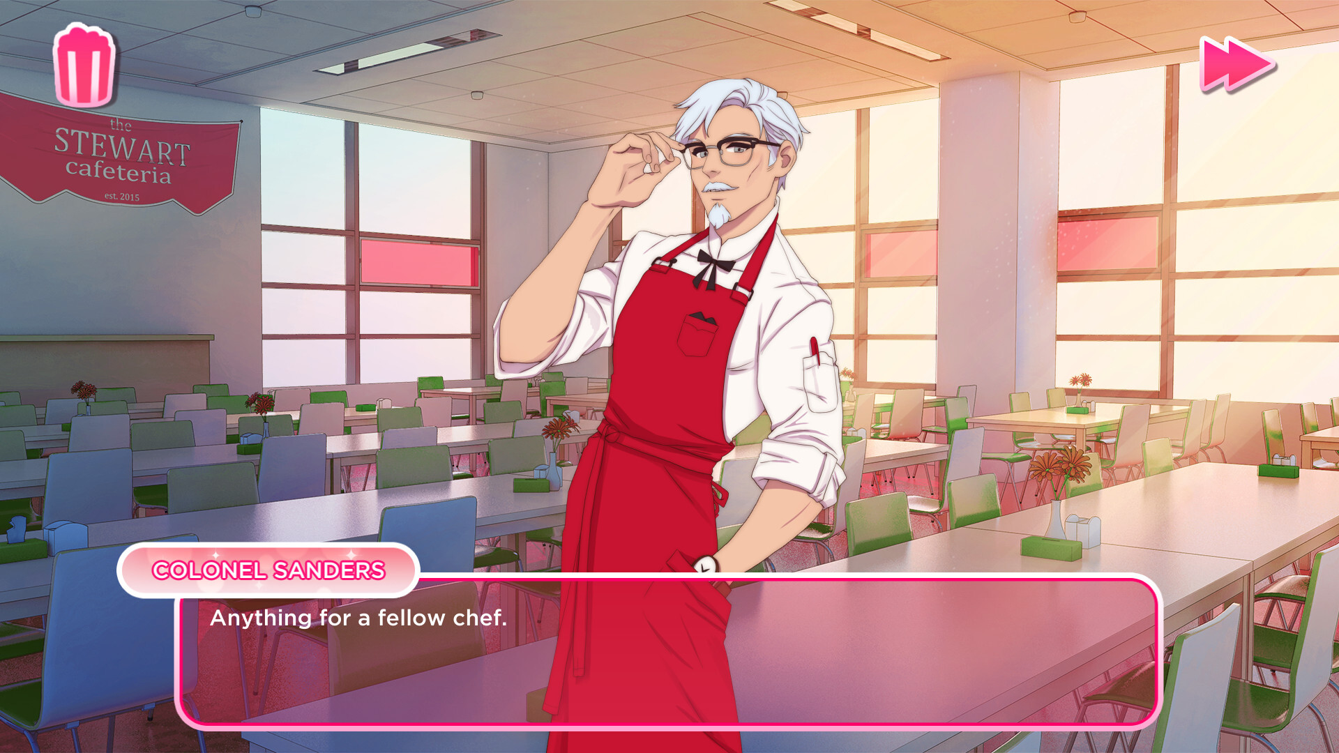 I Love You, Colonel Sanders! A Finger Lickin' Good Dating Simulator
