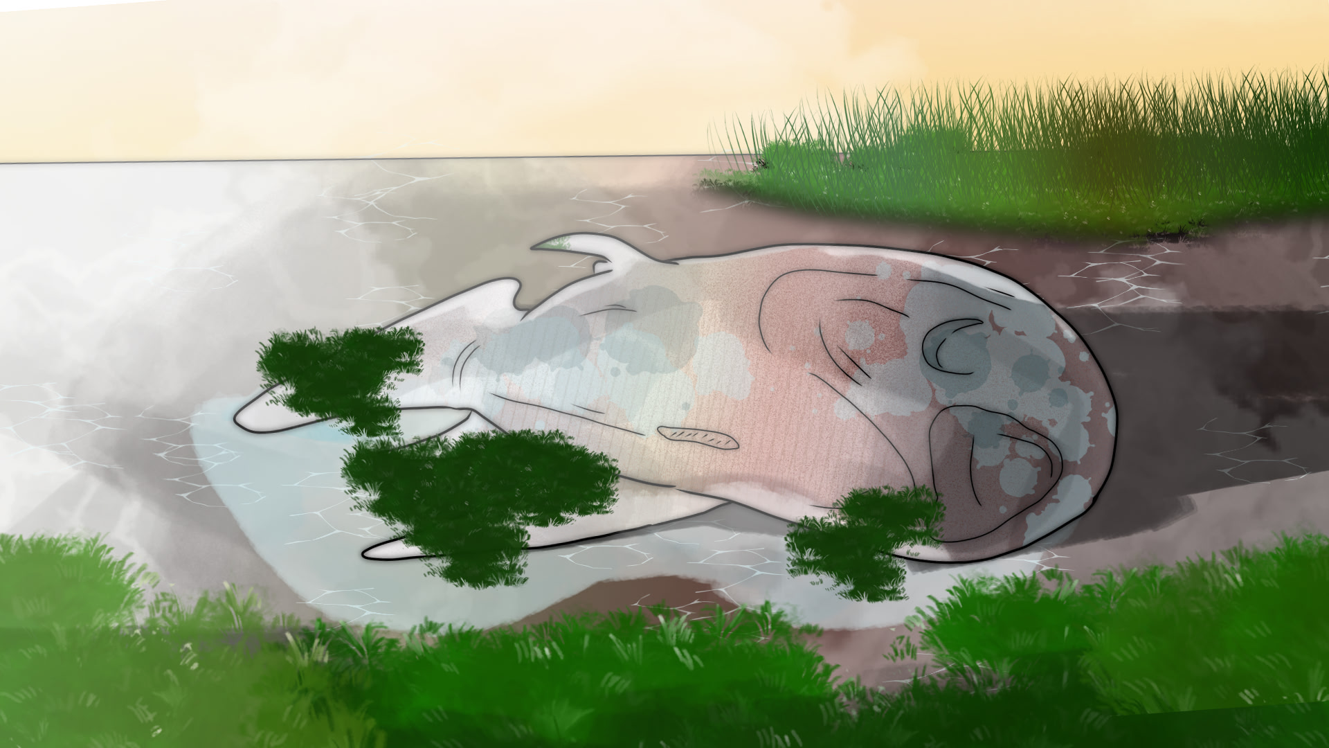 Melancholy Lake - Camocipher12 Shorts