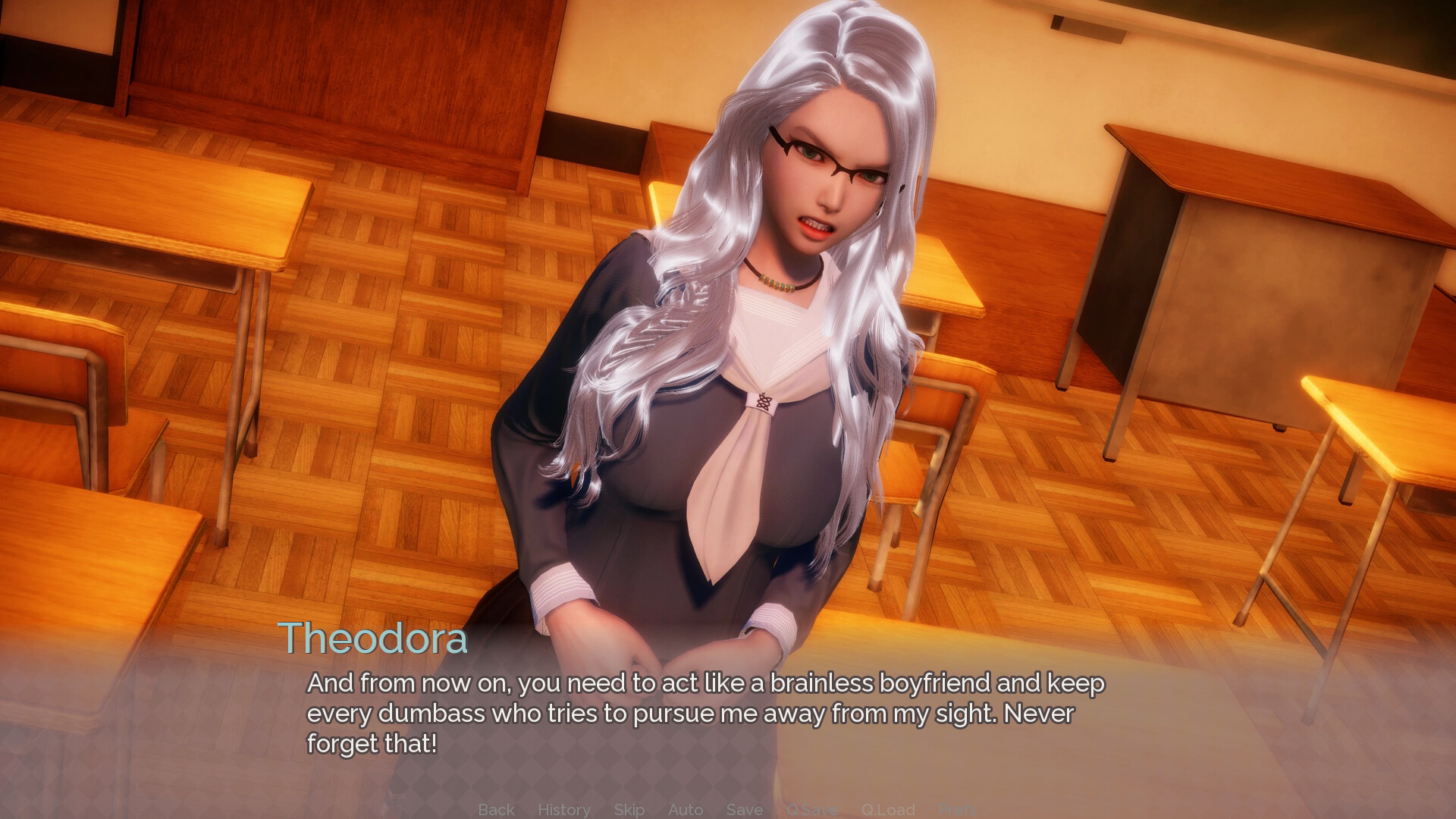 V.I.R.T.U.E.S. Extra Chapter -- Theodora's Lie