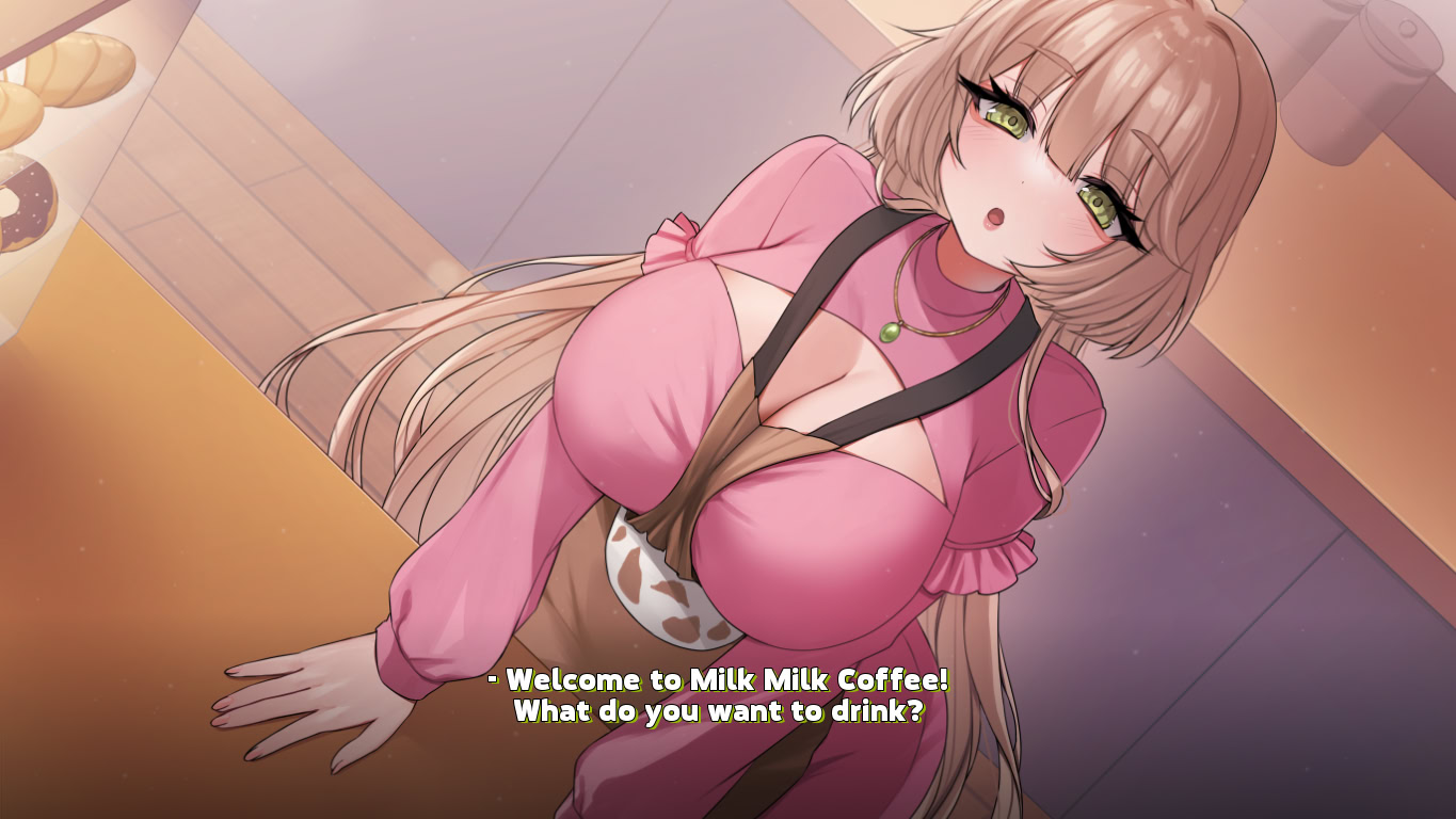 키미의 브레스트 밀크 아이스 라떼 하나 주세요!