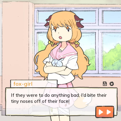 What to do with a four-eared fox