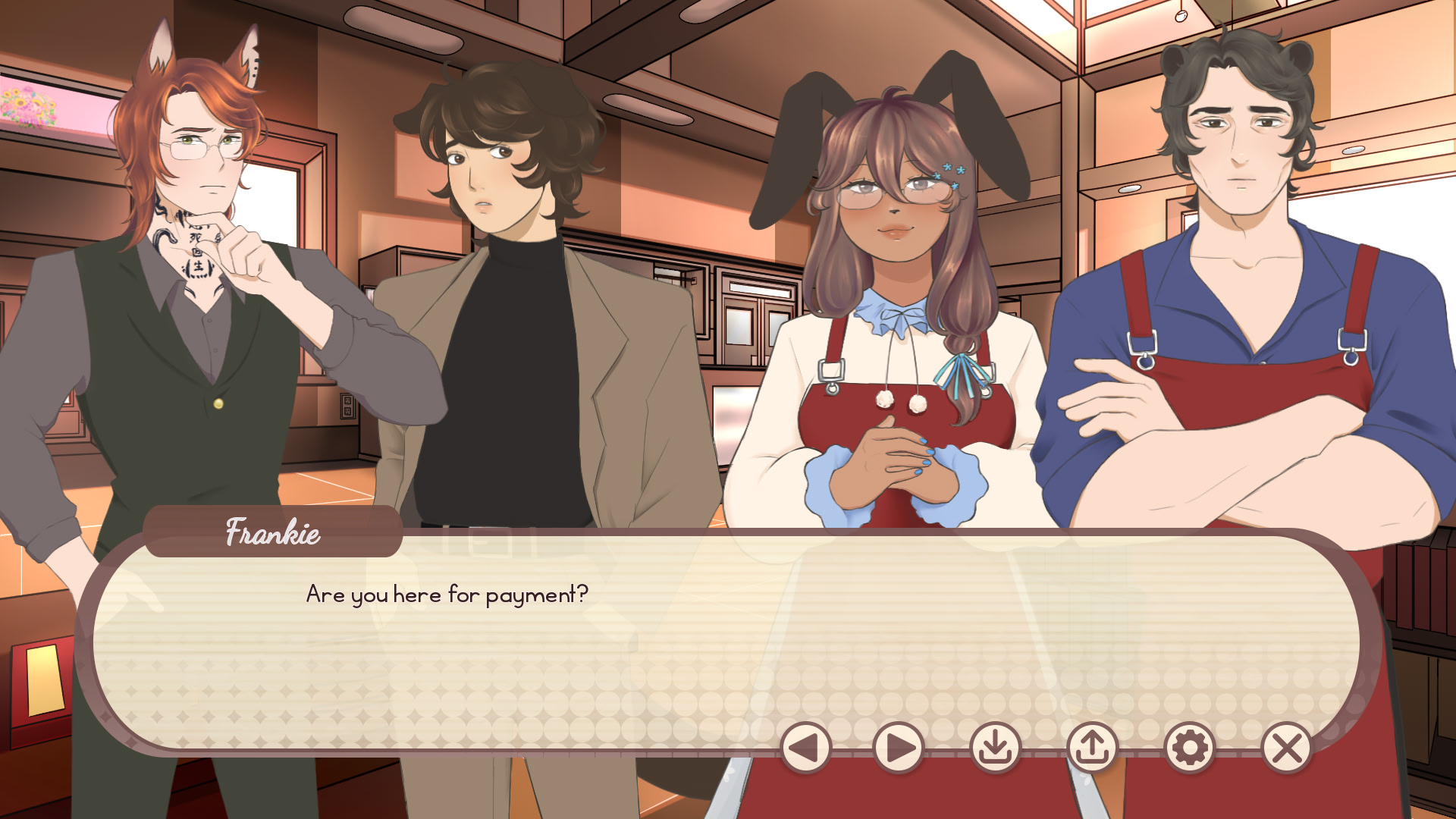 The Gap Moe Mob Boss Wants to Win the Cute Barista's Heart!