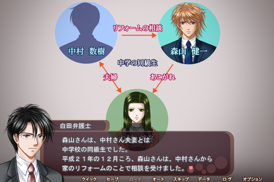 게임으로 배심원! 스위트 홈 불타는 사건