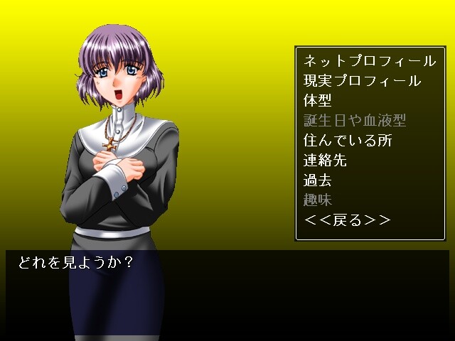 Web 속의 그녀 ～패스워드에 숨겨진 수수께끼～